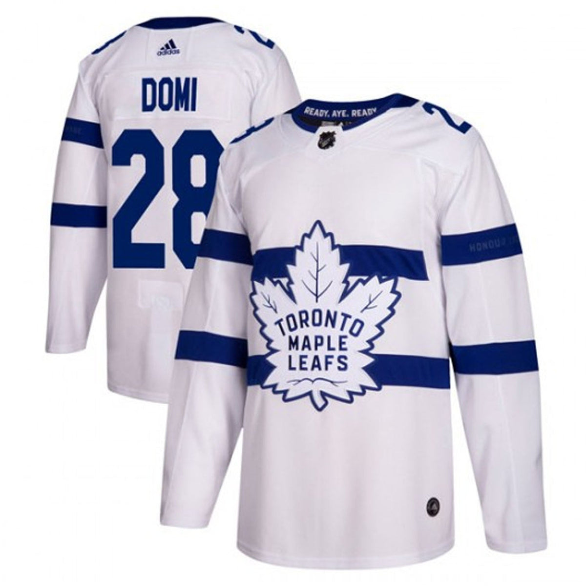 Tie Domi Toronto Maple Leafs 28 Jersey product image 4, provided for visual reference and product detail review