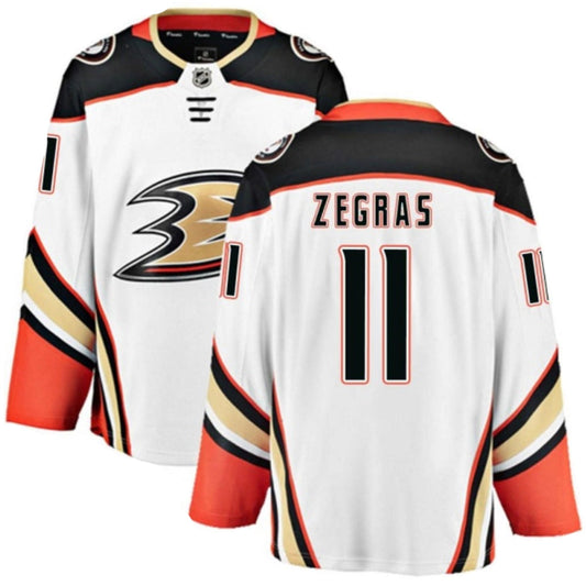 Trevor Zegras Anaheim Ducks 11 Jersey product image 1, provided for visual reference and product detail review