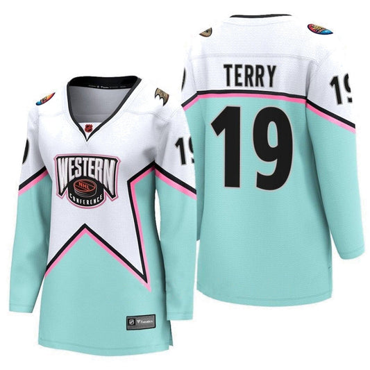 Troy Terry Western All Star 19 Jersey product image 1, provided for visual reference and product detail review