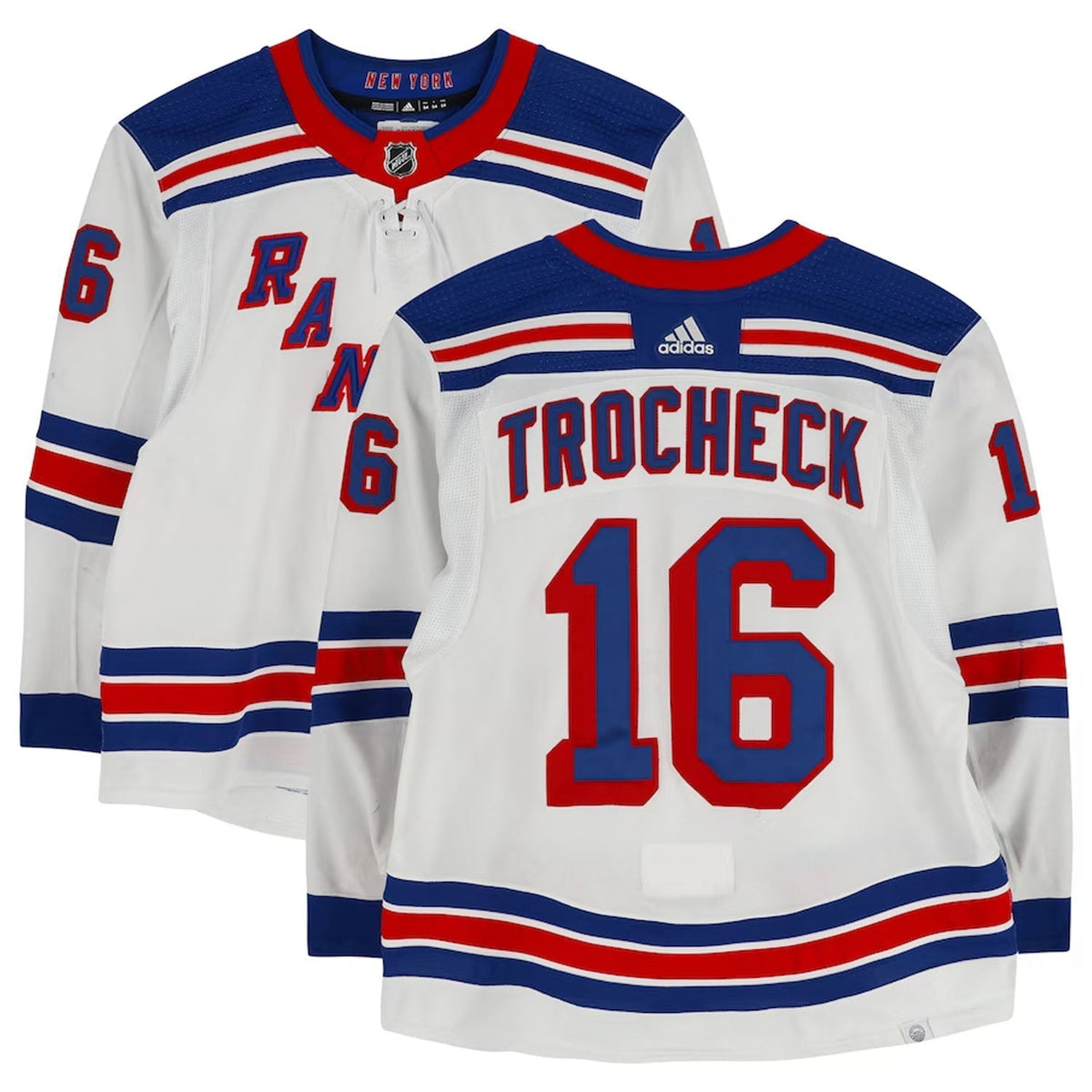 Vincent Trocheck New York Rangers 16 Jersey product image 1, provided for visual reference and product detail review