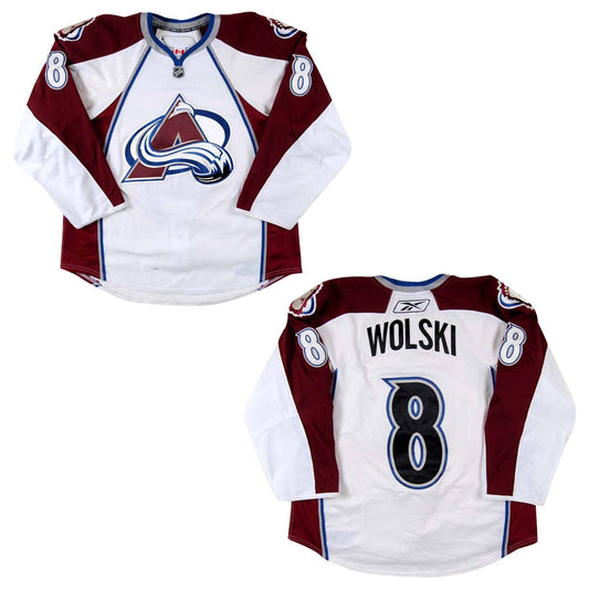 Wojtek Wolski Colorado Avalanche 8 Jersey product image 1, provided for visual reference and product detail review