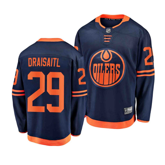 Leon Draisaitl Edmonton Oilers 29 Jersey product image 1, provided for visual reference and product detail review
