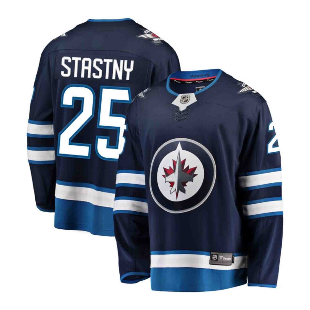 Paul Stastny Winnipeg Jets 25 Jersey product image 1, provided for visual reference and product detail review