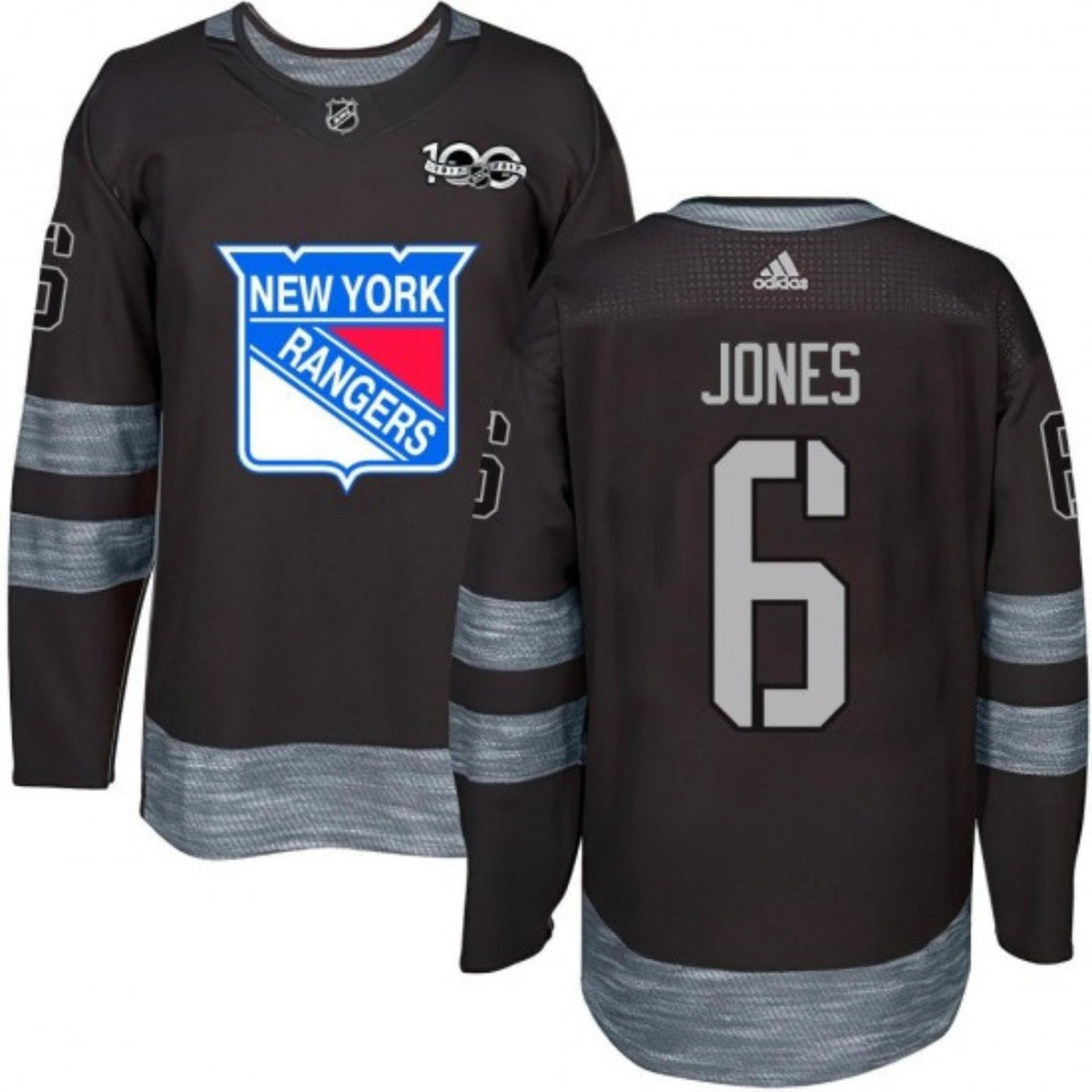 Zac Jones New York Rangers 6 Jersey product image 5, provided for visual reference and product detail review