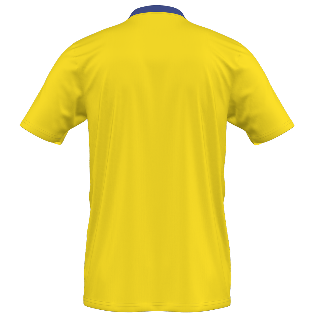 adidas Entrada 22 Custom Jersey (Regent) - Yellow product image 2, provided for visual reference and product detail review