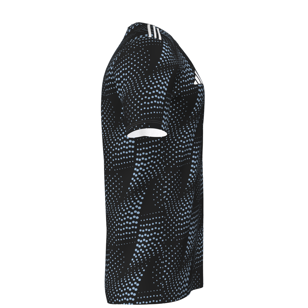 adidas Custom Graphic 25 Jersey AFC - Black product image 4, provided for visual reference and product detail review