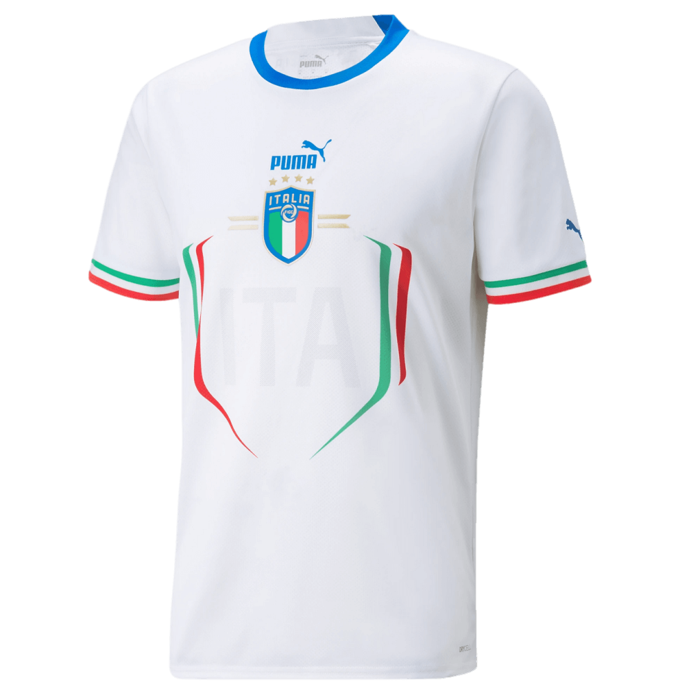 Puma Italy 2022 Away Jersey product image 1, provided for visual reference and product detail review