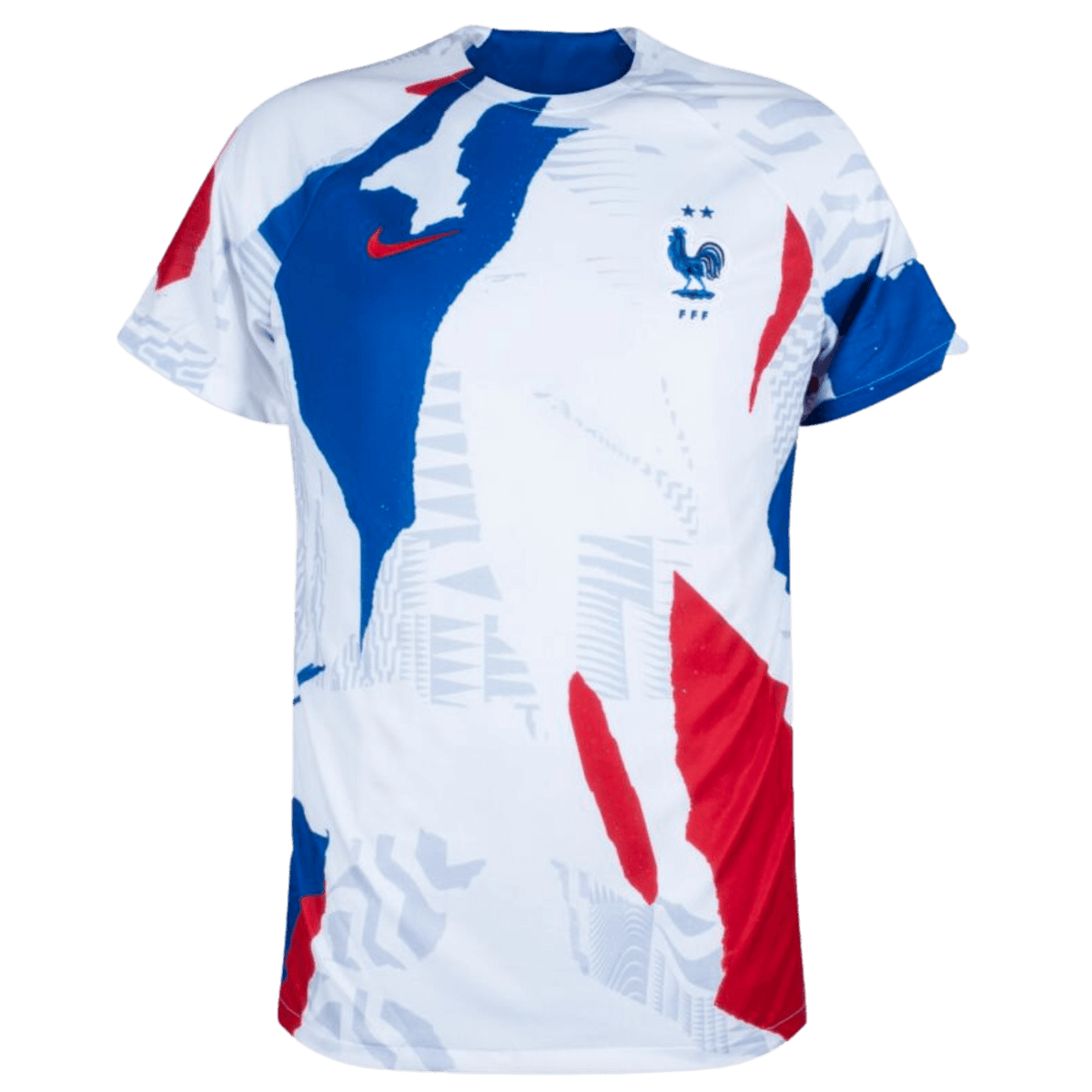 Nike France Pre-Match Jersey product image 1, provided for visual reference and product detail review