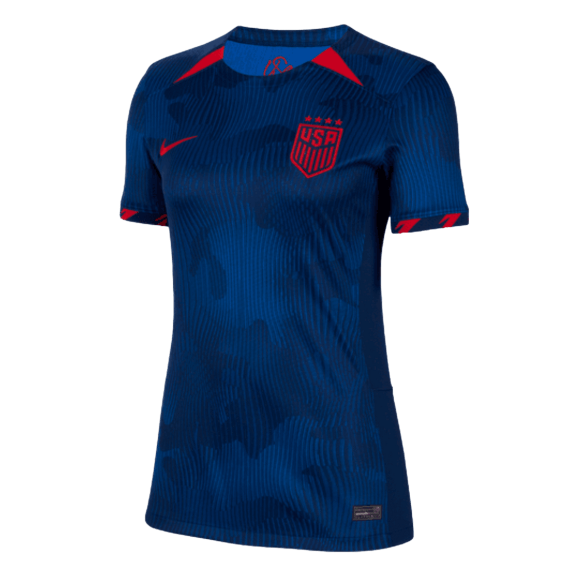 Nike USA 2023 4-Star Womens Away Jersey product image 1, provided for visual reference and product detail review