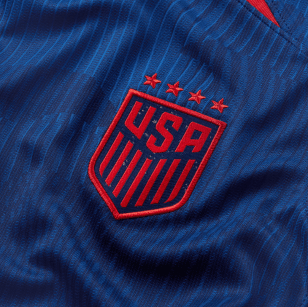 Nike USA 2023 4-Star Womens Away Jersey product image 3, provided for visual reference and product detail review