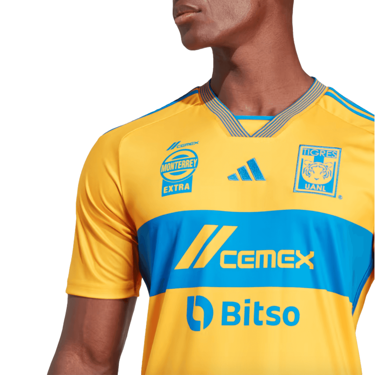 Adidas Tigres TUANL 23/24 Home Jersey product image 4, provided for visual reference and product detail review