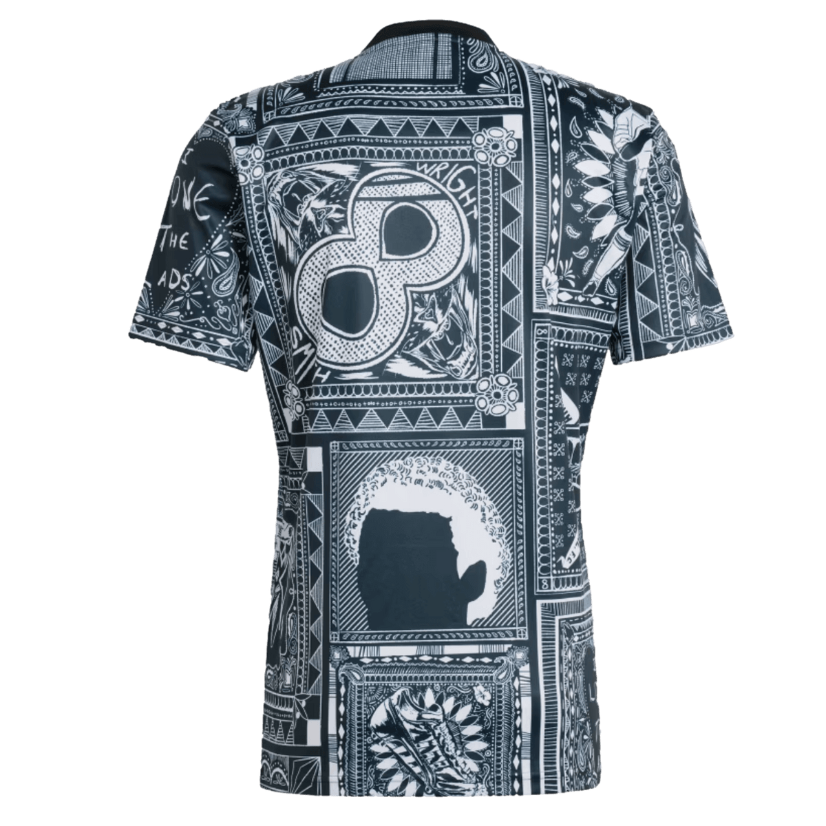Adidas Arsenal x Ian Wright Pre-Match Jersey product image 2, provided for visual reference and product detail review