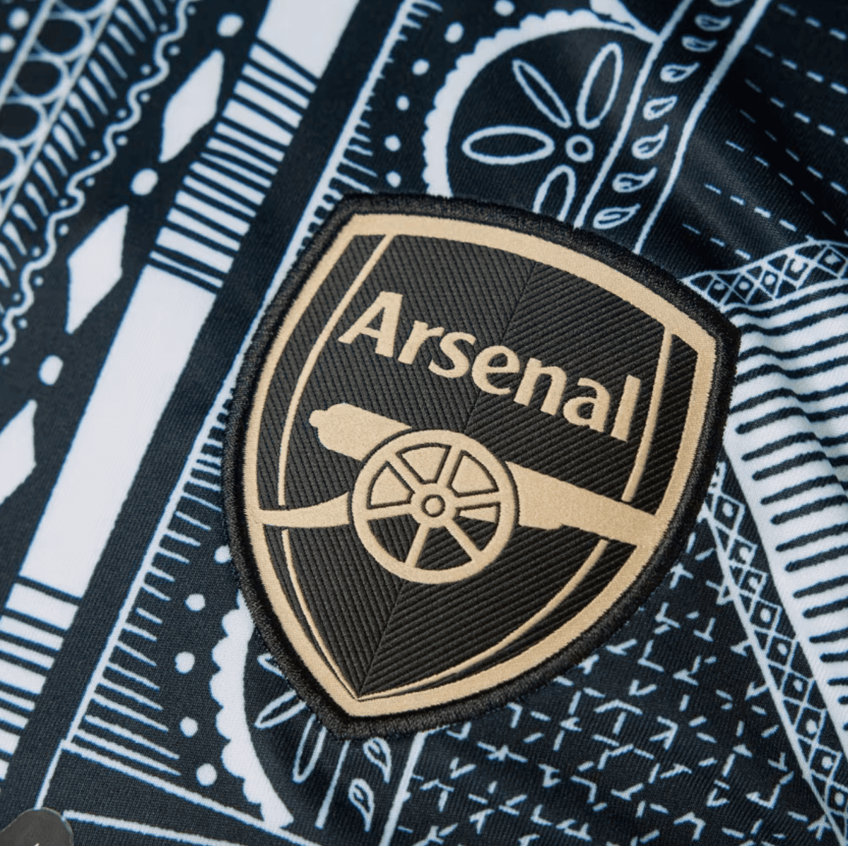 Adidas Arsenal x Ian Wright Pre-Match Jersey product image 4, provided for visual reference and product detail review