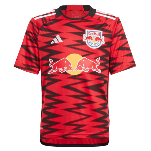 Adidas New York Red Bulls 24/25 Youth Home Jersey product image 1, provided for visual reference and product detail review