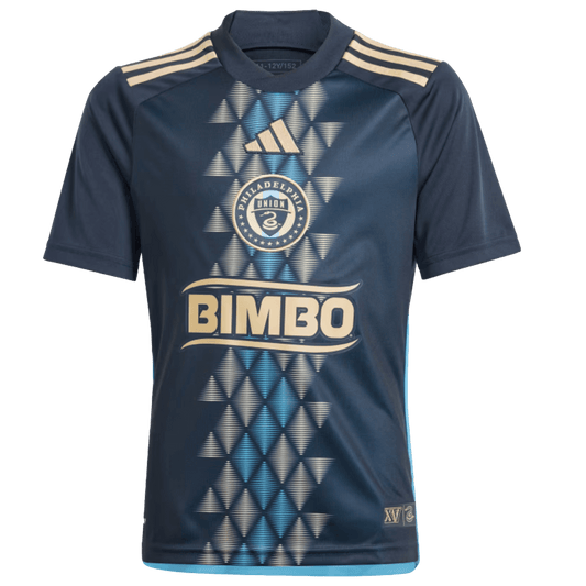 Adidas Philadelphia Union 24/25 Youth Home Jersey product image 1, provided for visual reference and product detail review
