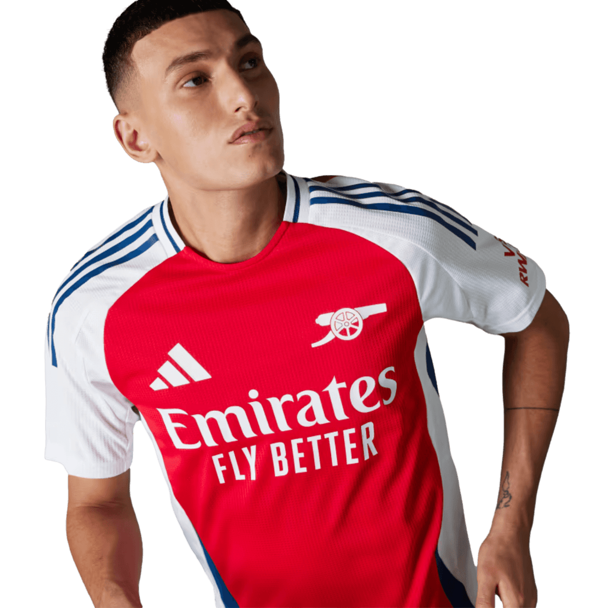 Adidas Arsenal 24/25 Authentic Home Jersey product image 4, provided for visual reference and product detail review