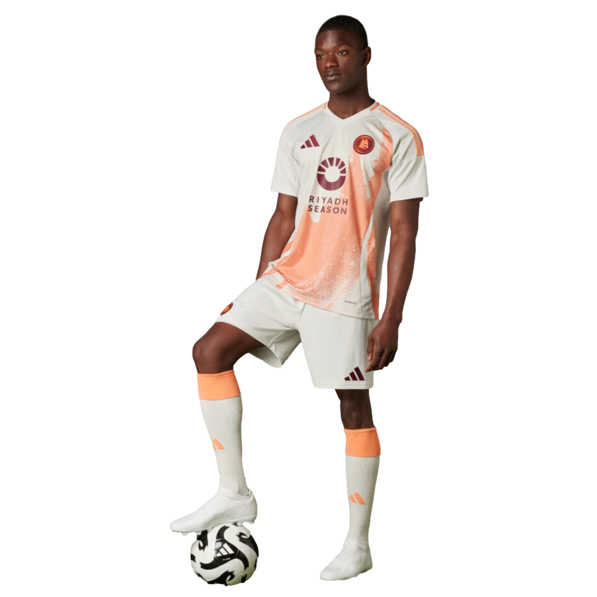 Adidas AS Roma 24/25 Away Jersey product image 3, provided for visual reference and product detail review