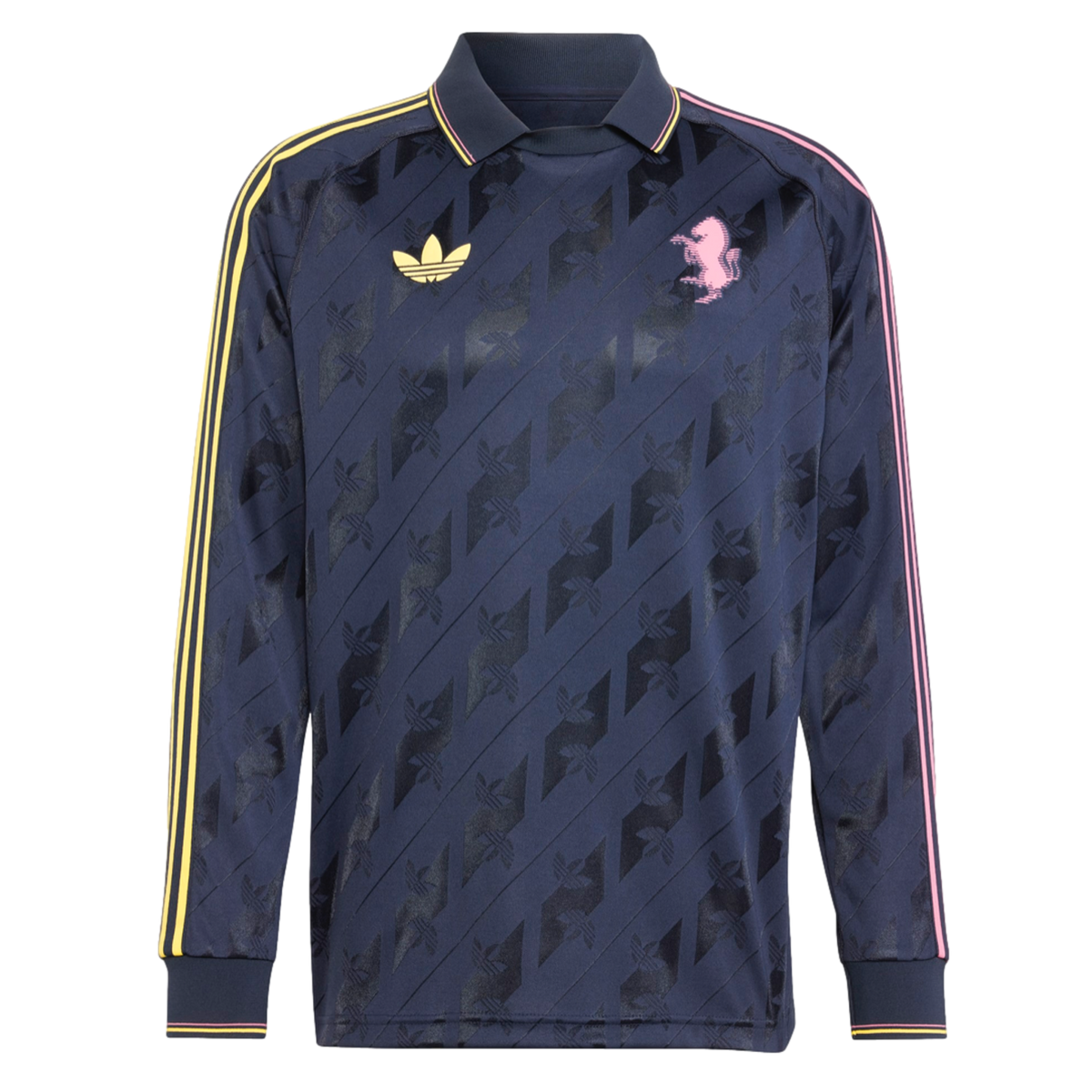 Adidas Juventus Lifestyler Long Sleeve Jersey product image 1, provided for visual reference and product detail review
