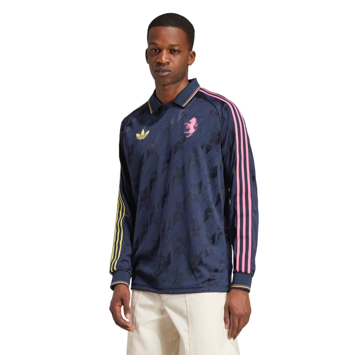 Adidas Juventus Lifestyler Long Sleeve Jersey product image 3, provided for visual reference and product detail review
