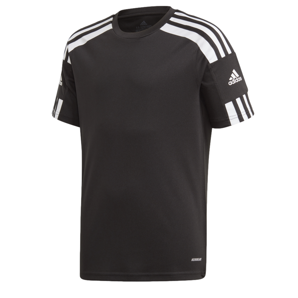 Adidas Squadra 21 Youth Jersey - Black product image 1, provided for visual reference and product detail review