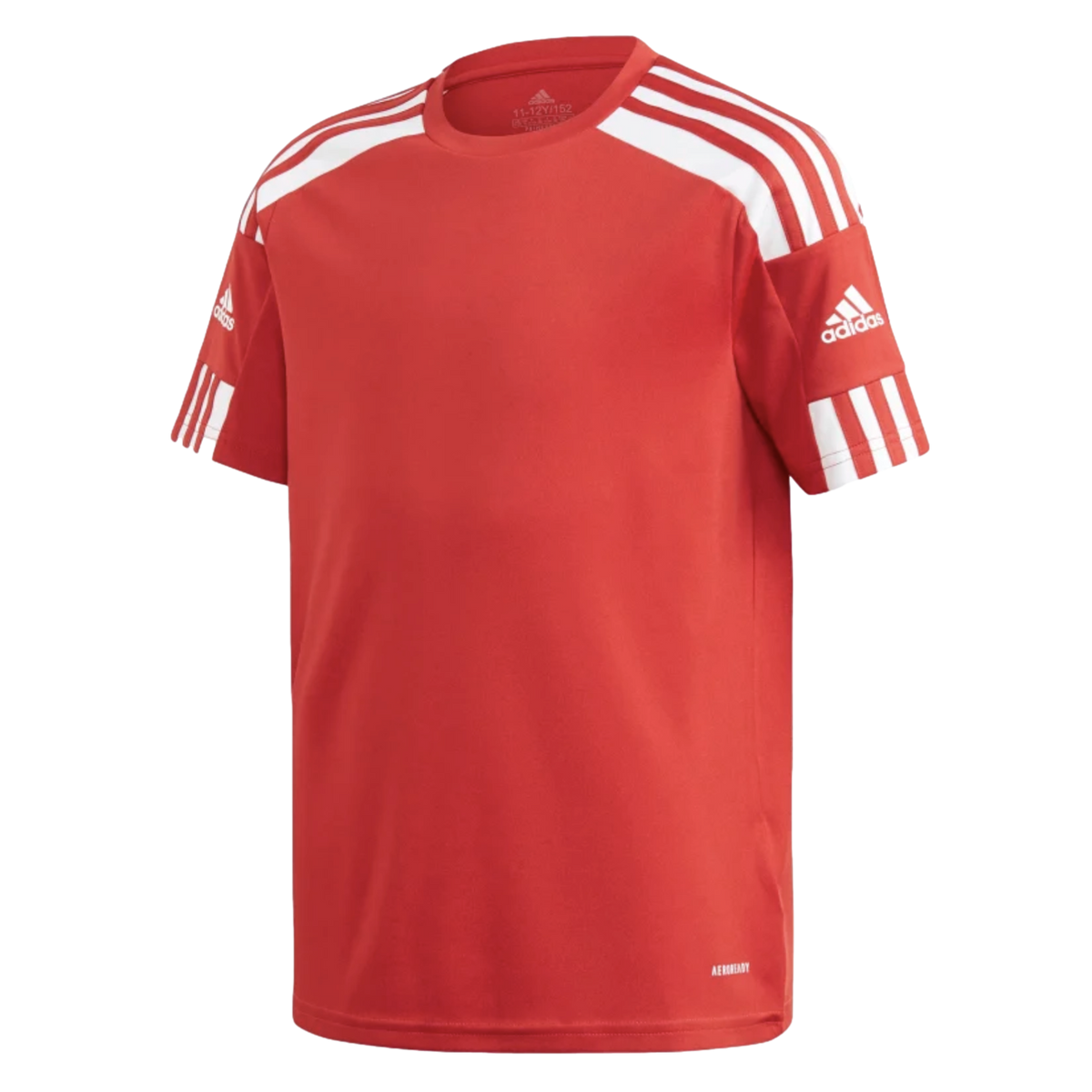 Adidas Squadra 21 Youth Jersey - Red product image 1, provided for visual reference and product detail review