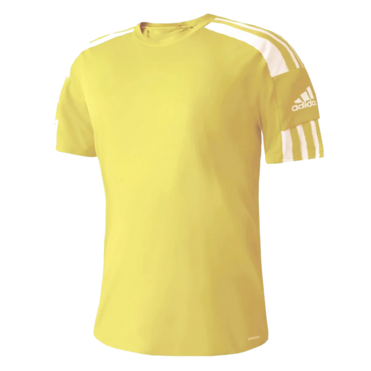 Adidas Squadra 21 Youth Jersey - Yellow product image 1, provided for visual reference and product detail review
