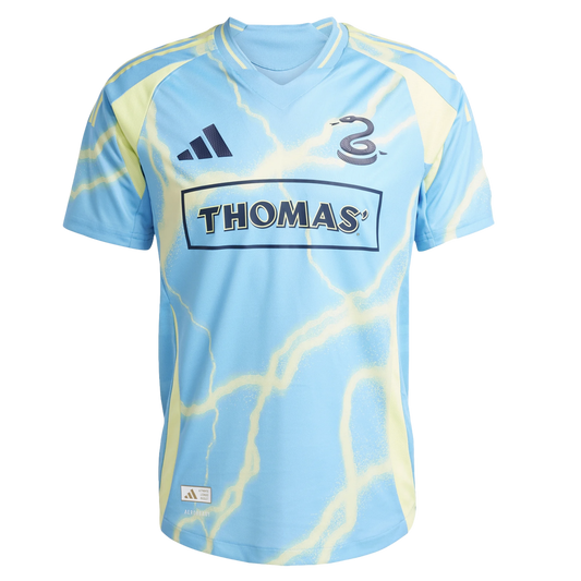 Adidas Philadelphia Union 25/26 Authentic Away Jersey product image 1, provided for visual reference and product detail