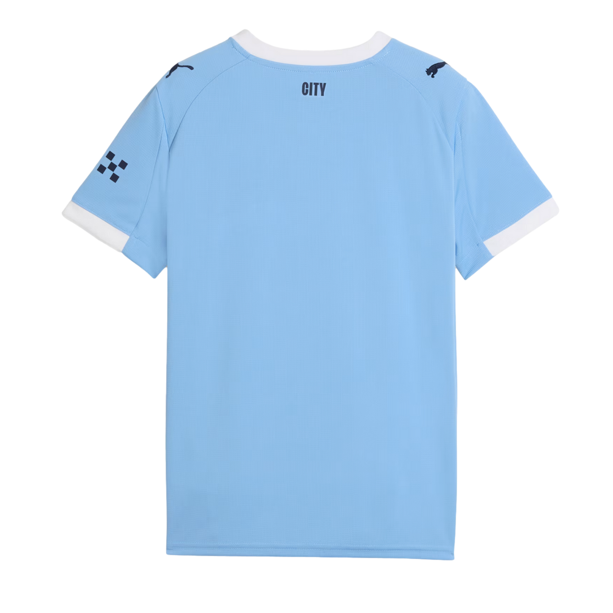Puma Manchester City 25/26 Youth Home Jersey product image 2, provided for visual reference and product detail review