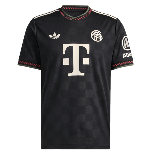 Adidas Bayern Munich 25/26 Third Jersey product image 1, provided for visual reference and product detail review