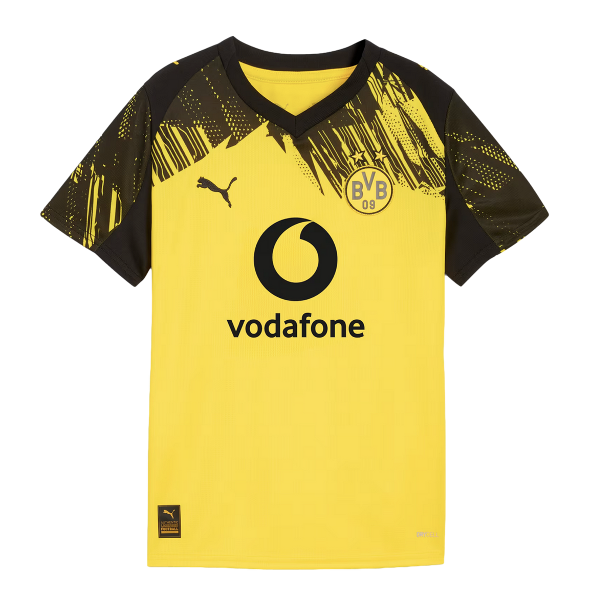 Puma Borussia Dortmund 25/26 Youth Home Jersey product image 1, provided for visual reference and product detail review