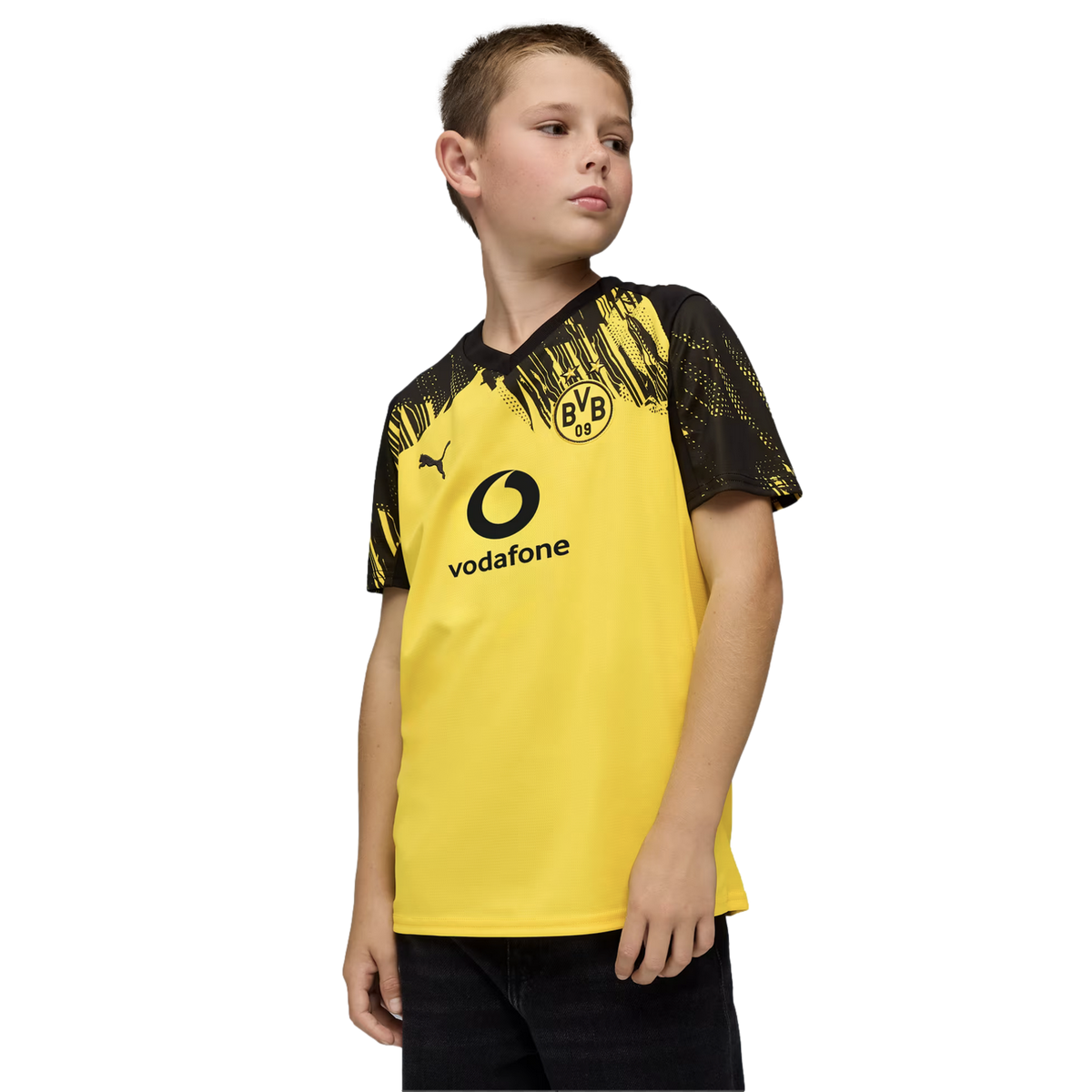 Puma Borussia Dortmund 25/26 Youth Home Jersey product image 3, provided for visual reference and product detail review