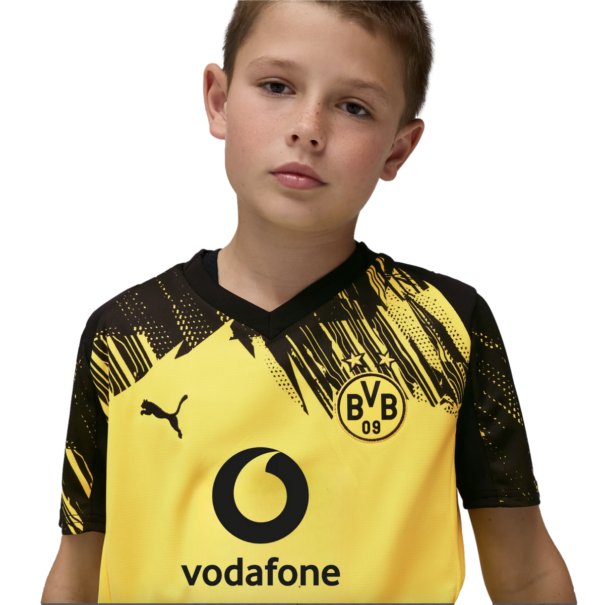 Puma Borussia Dortmund 25/26 Youth Home Jersey product image 4, provided for visual reference and product detail review