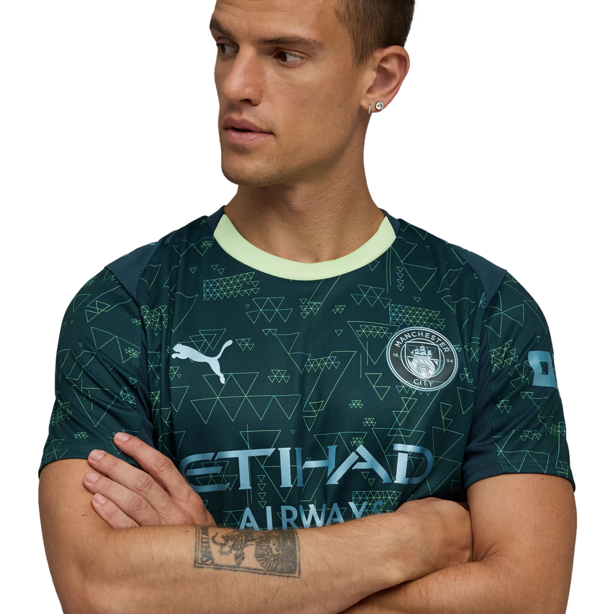 Puma Manchester City 25/26 Fourth Jersey product image 4, provided for visual reference and product detail review