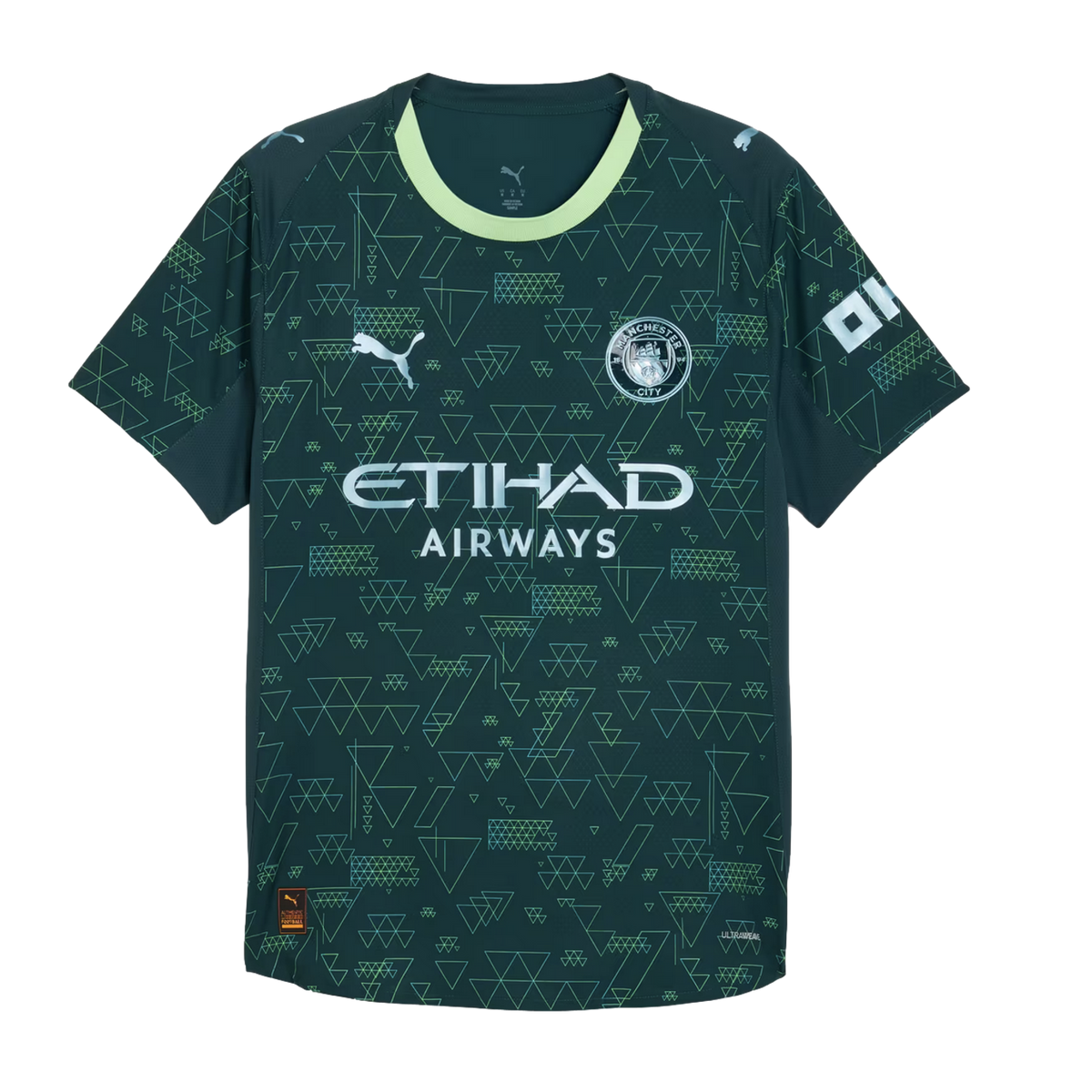 Puma Manchester City 25/26 Authentic Fourth Jersey product image 1, provided for visual reference and product detail review