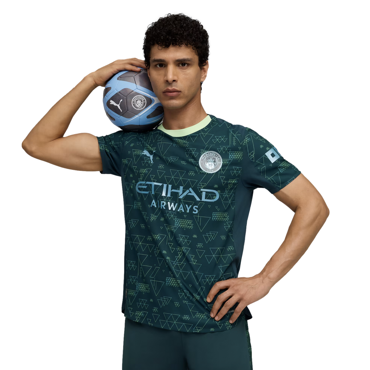 Puma Manchester City 25/26 Authentic Fourth Jersey product image 3, provided for visual reference and product detail review