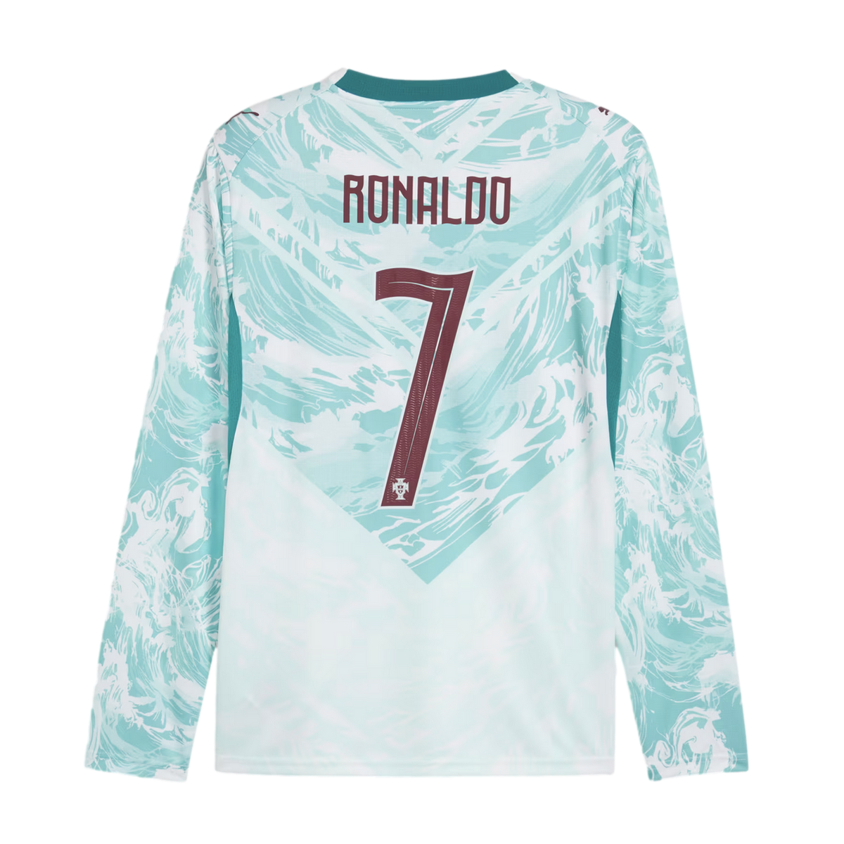 Puma Portugal 2026 Ronaldo Long Sleeve Away Jersey product image 1, provided for visual reference and product detail review