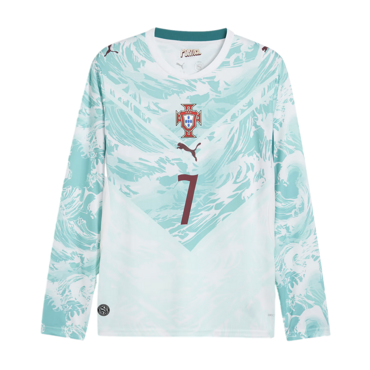 Puma Portugal 2026 Ronaldo Long Sleeve Away Jersey product image 2, provided for visual reference and product detail review