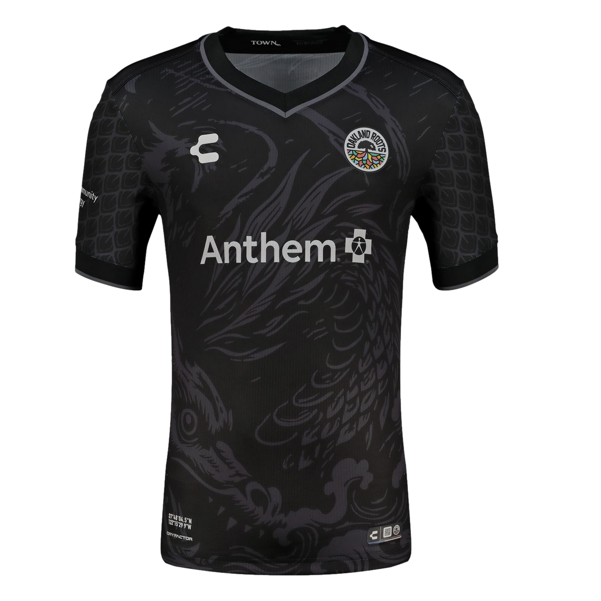 Charly Oakland Roots 2026 Home Jersey product image 1, provided for visual reference and product detail review