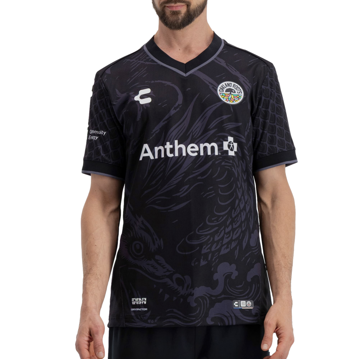 Charly Oakland Roots 2026 Home Jersey product image 4, provided for visual reference and product detail review