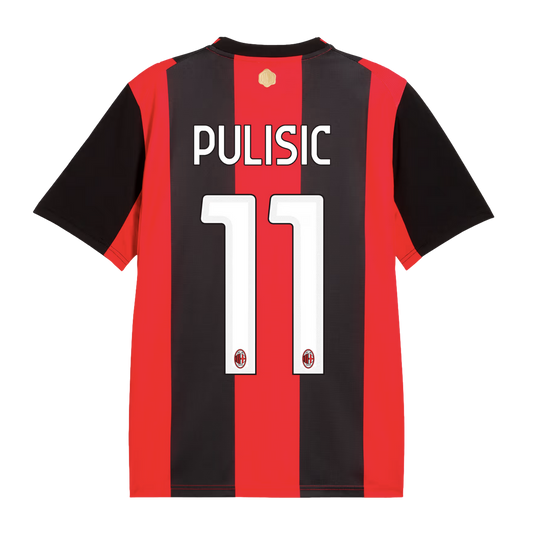 Puma AC Milan 26/27 Pulisic #11 Home Jersey product image 1, provided for visual reference and product detail review