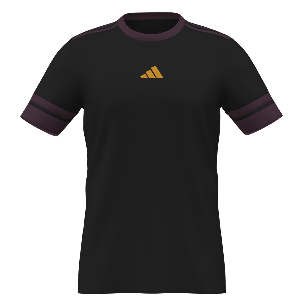 adidas Youth Squadra 25 Custom Jersey West Valley - Black product image 1, provided for visual reference and product detail