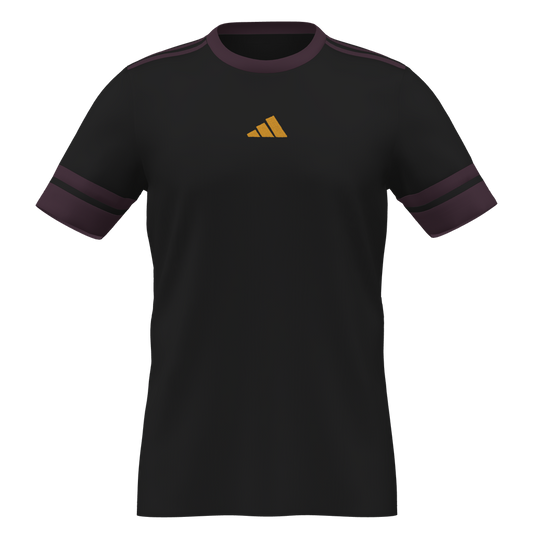 adidas Youth Squadra 25 Custom Jersey West Valley - Black product image 1, provided for visual reference and product detail
