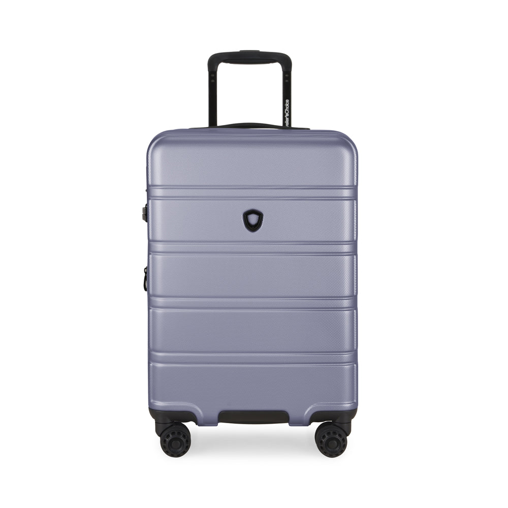 TRAVELER’S CHOICE TC09247 21" Cyclone Wheels Hard Case Spinner Luggage - Expandable, Anti-Theft Zipper, TSA Lock – Purple