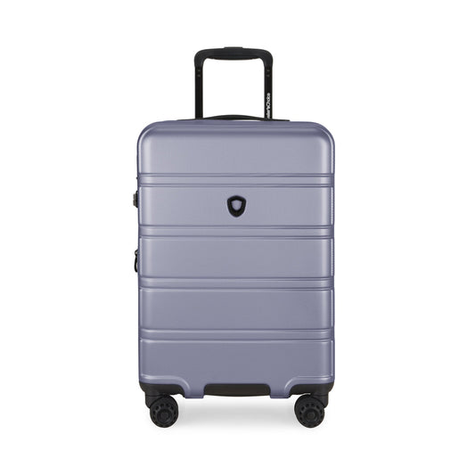 TRAVELER’S CHOICE TC09247 21" Cyclone Wheels Hard Case Spinner Luggage - Expandable, Anti-Theft Zipper, TSA Lock – Purple