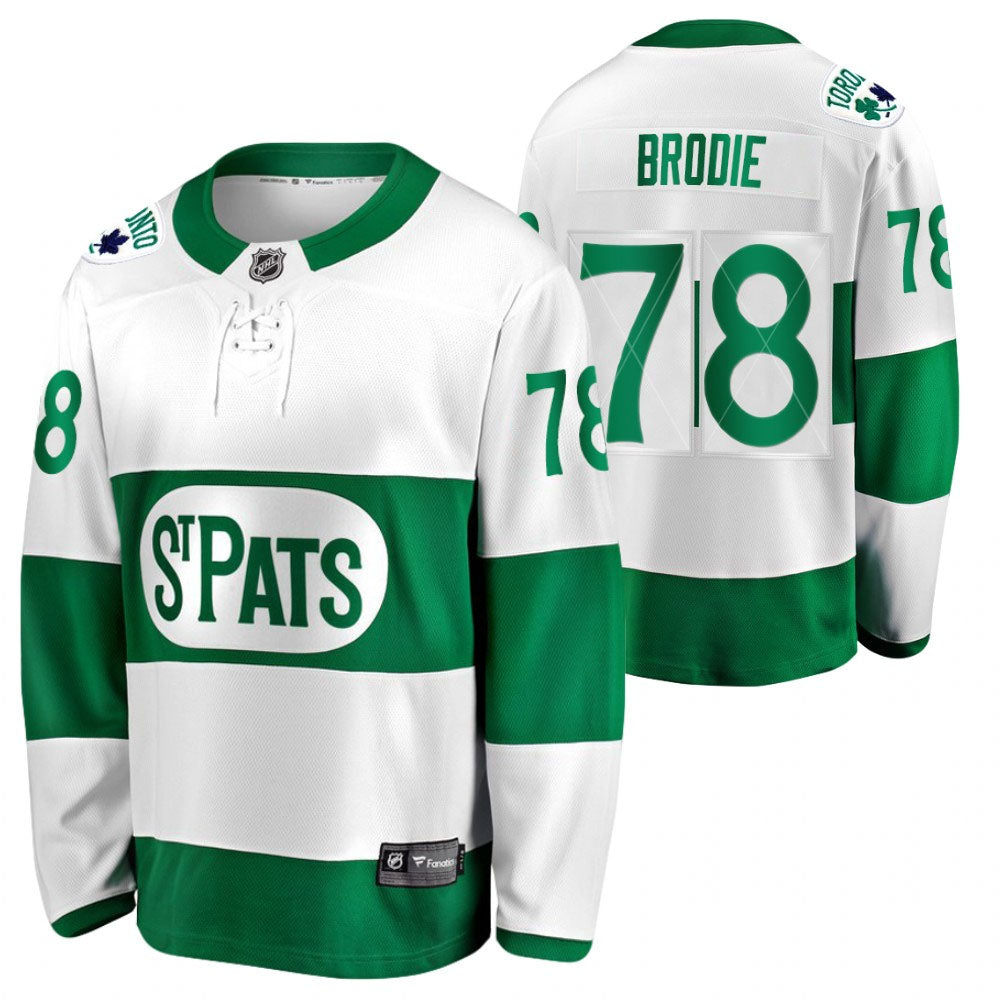 TJ Brodie Toronto Maple Leafs 78 Jersey product image 2, provided for visual reference and product detail review