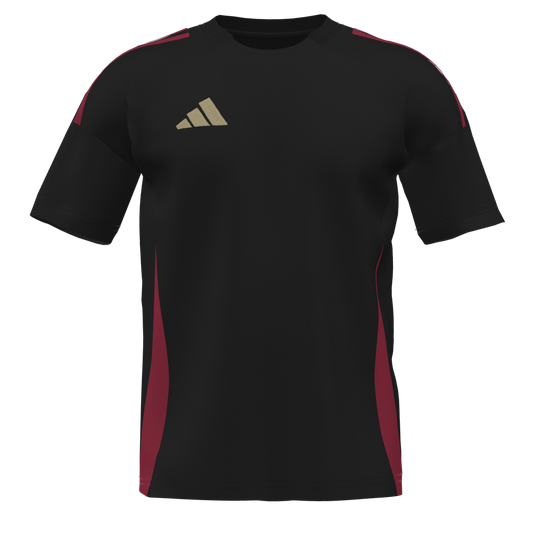 Tiro 24 Custom Jersey Red Star Youth - Black product image 1, provided for visual reference and product detail review