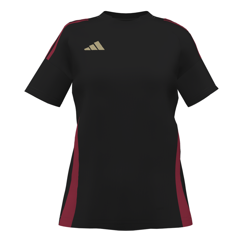 Tiro 24 Custom Jersey Red Star Women - Black product image 1, provided for visual reference and product detail review