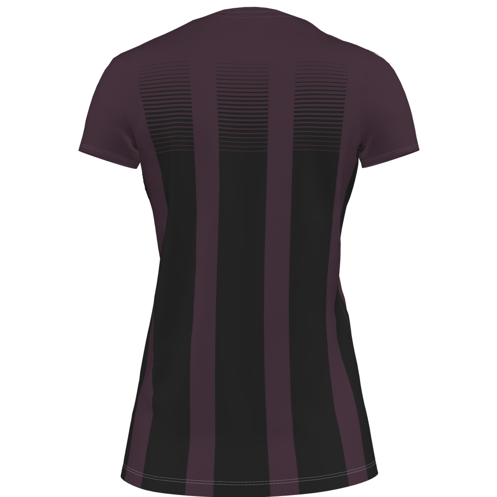 adidas Womens Custom Graphic 25 Jersey Liv Fusion - Maroon product image 2, provided for visual reference and product detail