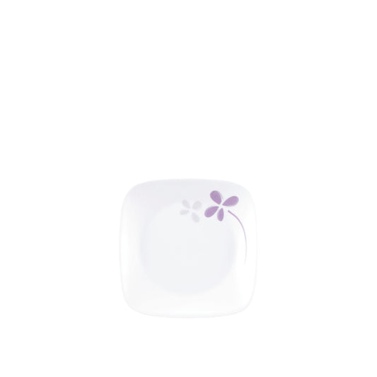 Corelle Square Round Bread & Butter Plate - Warm Pansies (2206-WP)