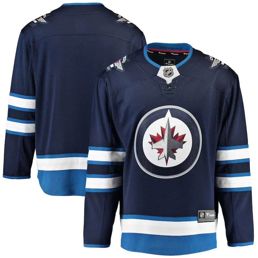Winnipeg Jets Custom Jersey product image 1, provided for visual reference and product detail review